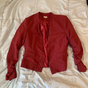 Burgundy Blazer